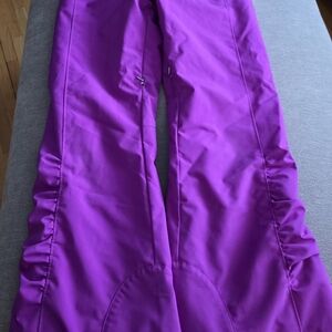 Obermeyer Kids' Vibrant Purple Snowpants Size M 9/10